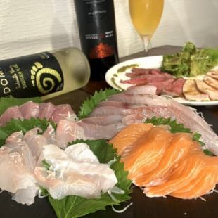 お肉＆お刺身つき贅沢堪能コース