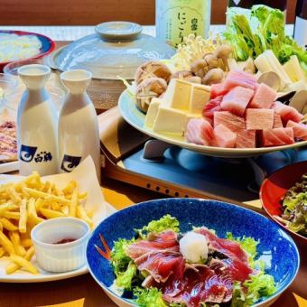 120 minutes of all-you-can-drink included [Otoro Hot Pot Course] Enjoy a luxurious hot pot of carefully selected "Otoro"! (7 dishes total) 5,000 yen