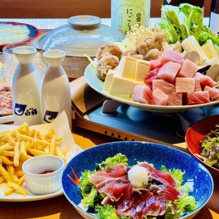 120 minutes of all-you-can-drink included [Otoro Hot Pot Course] Enjoy a luxurious hot pot of carefully selected "Otoro"! (7 dishes total) 5,000 yen
