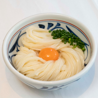 【温】釜玉うどん