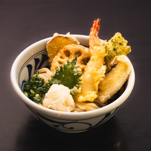 【冷】特上えび天ぶっかけうどん