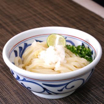 【冷】生醤油うどん