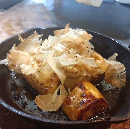 長いも鉄板焼き