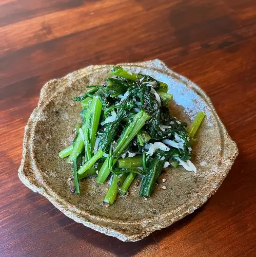 しらすと春菊オリーブ和え