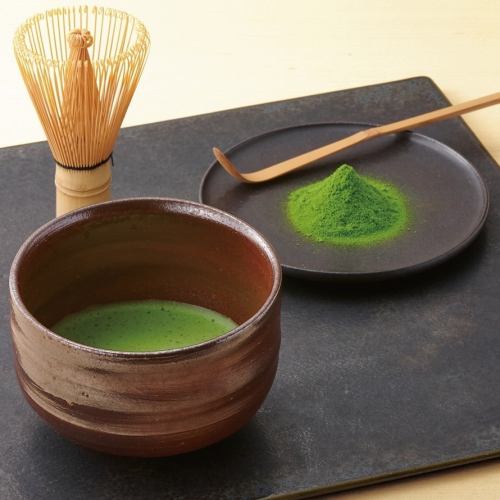 新しい現代の抹茶カフェ♪
