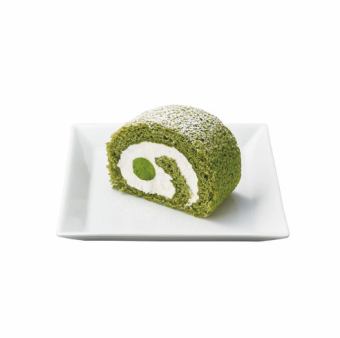 抹茶ロールケーキ