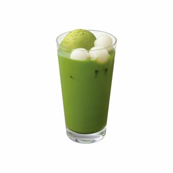 【M】抹茶白玉フロートラテ(ICED)