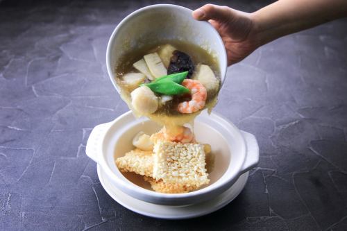 海鮮おこげ