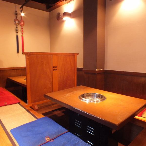 Sansui-en has a seat "relaxed", you can use it widely.Because we are preparing for digging seats and table seats so that you can use for couples from families with children as well ◎ 20 people can also charter, so we can offer you a wide range of applications including welcome reception and various parties You can use.