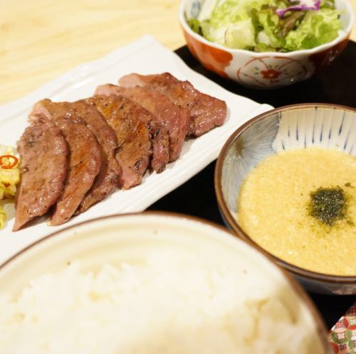 [Popular No. 1] Specialty! Thick-sliced grilled beef tongue set meal