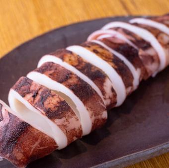 屋台のイカ焼き