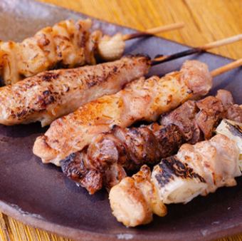 もも/皮/つくね