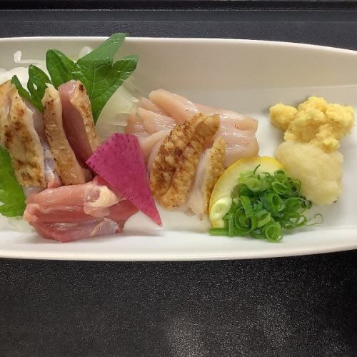 chicken sashimi