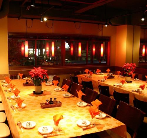 お洒落な３０～50名個室/ 衛生安全対策（15名貸切可室料無）八丁堀・新川で貸切宴会を行うなら、南天玉新川天へお越しください！