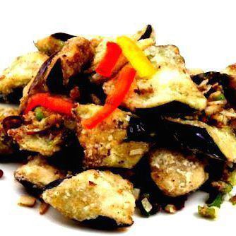 【ナスの山椒】絶人気！　テクアウト電話限定！１０％OFF！