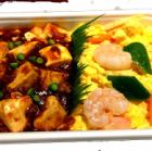 特注！【月曜日】エビと卵のふわふわ・四川麻婆豆腐丼