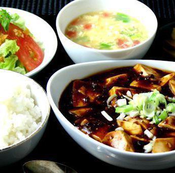 絶品！【四川麻婆豆腐セット】