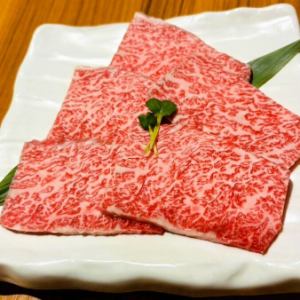 Specially selected Kuroge Wagyu beef ribs