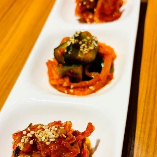 キムチ3種盛り合わせ