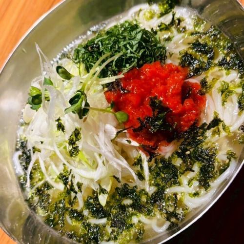 さっぱり梅しそ冷麺