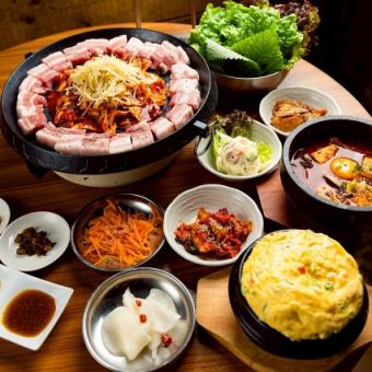 120分飲み放題付き！【チュクミサムギョプサル】6000円(税込)