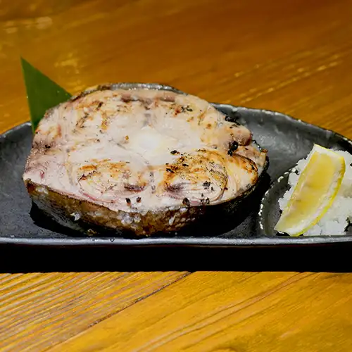 Grilled tuna tail