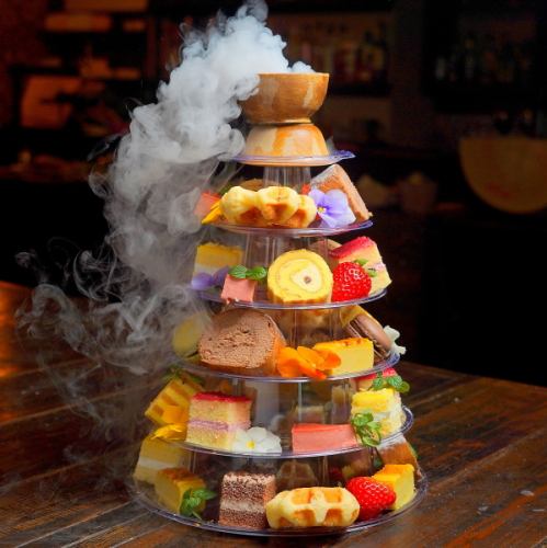 Dry ice tower ★ Must-see!