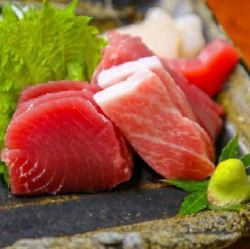 豊洲直送まぐろ中トロ・赤身盛合せ