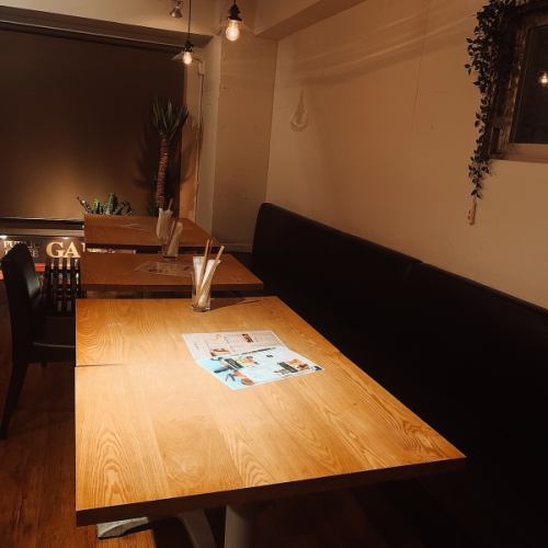 落ち着いた店内◎