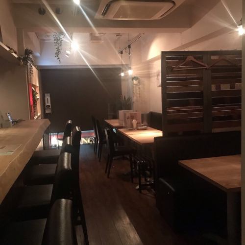 お洒落でモダンな内装の店内★