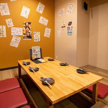 最少4名様～最大24名様まで入れる完全個室ご用意しております◎