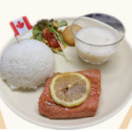 ◆Lunch Plate Menu◆ サーモンのメープルグリル