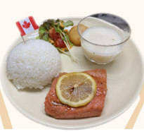 ◆Lunch Plate Menu◆ サーモンのメープルグリル