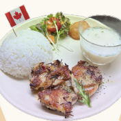 ◆Lunch Plate Menu◆ チキンのローズマリーグリル