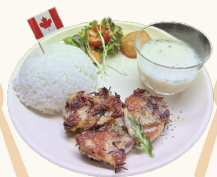 ◆Lunch Plate Menu◆ チキンのローズマリーグリル