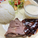 ◆Lunch Plate Menu◆ ローストビーフステーキ <カナダビーフ！>