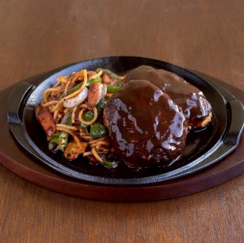 ハンバーグナポリタン