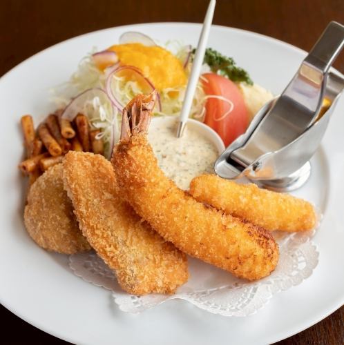 本日のミックスフライ