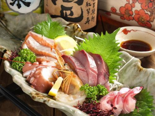本日の鮮魚お造り 盛り合せ
