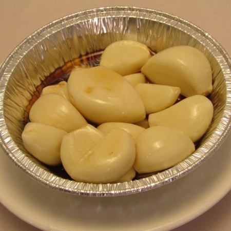 Garlic foil grilled from Aomori Prefecture