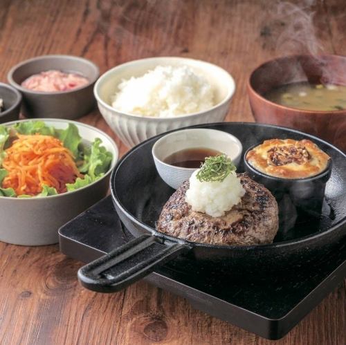和風おろしハンバーグセット ※ハンバーグ150g