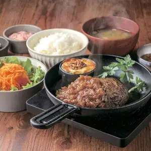 양파 소스 햄버거