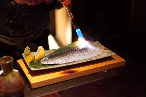 Signature dish ☆ Broiled mackerel
