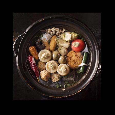 Enjoy the owner's special oden and a glass of cold sake.It is also ideal for entertaining and dining parties.