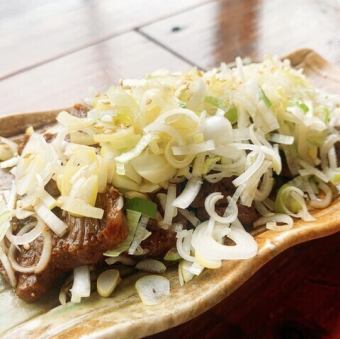 島豆腐の鉄板焼き