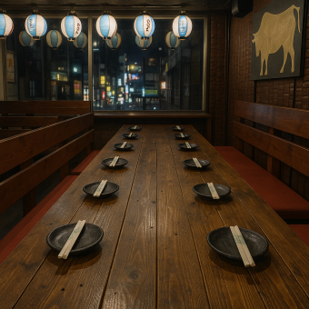 We have a comfortable table seating for six people.Please use it for various occasions such as girls' parties, parties, and reunions.