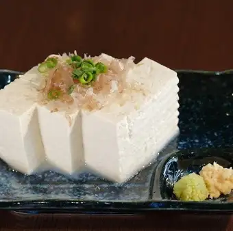 島豆腐の冷奴