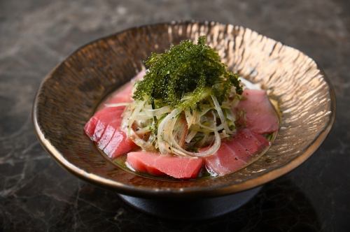 生本マグロの琉球パッチョ