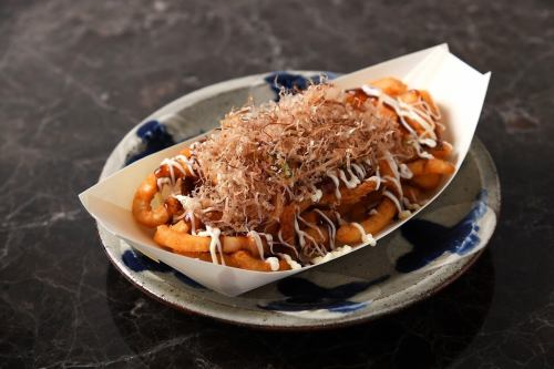 カーリーポテトフライ (たこ焼き味)