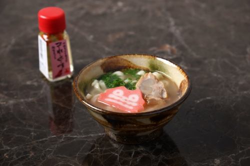 〆名物 ミニミニ沖縄そば